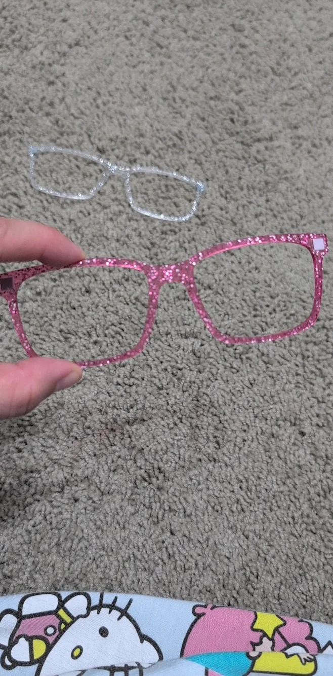 Pair Eyewear The Kirby Magnetic Toppers Glitter Set Of 3